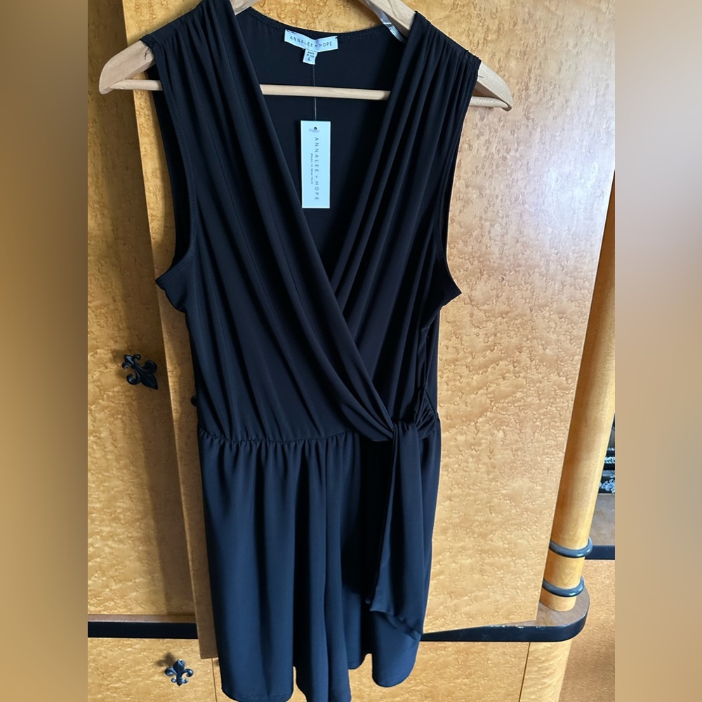 Culottes Black Skort one piece